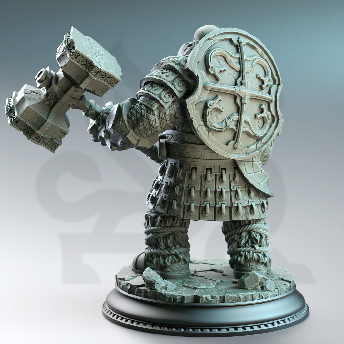 Rock Dwarf Cleric Male