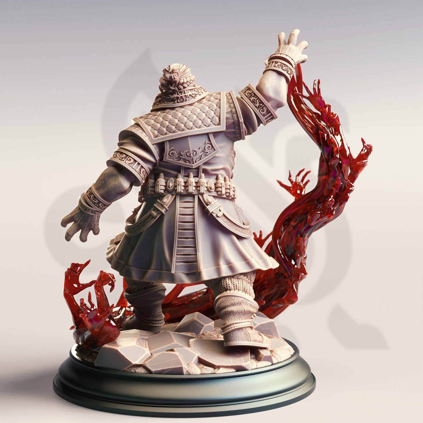 Dwarf Blood Pact Warlock Male