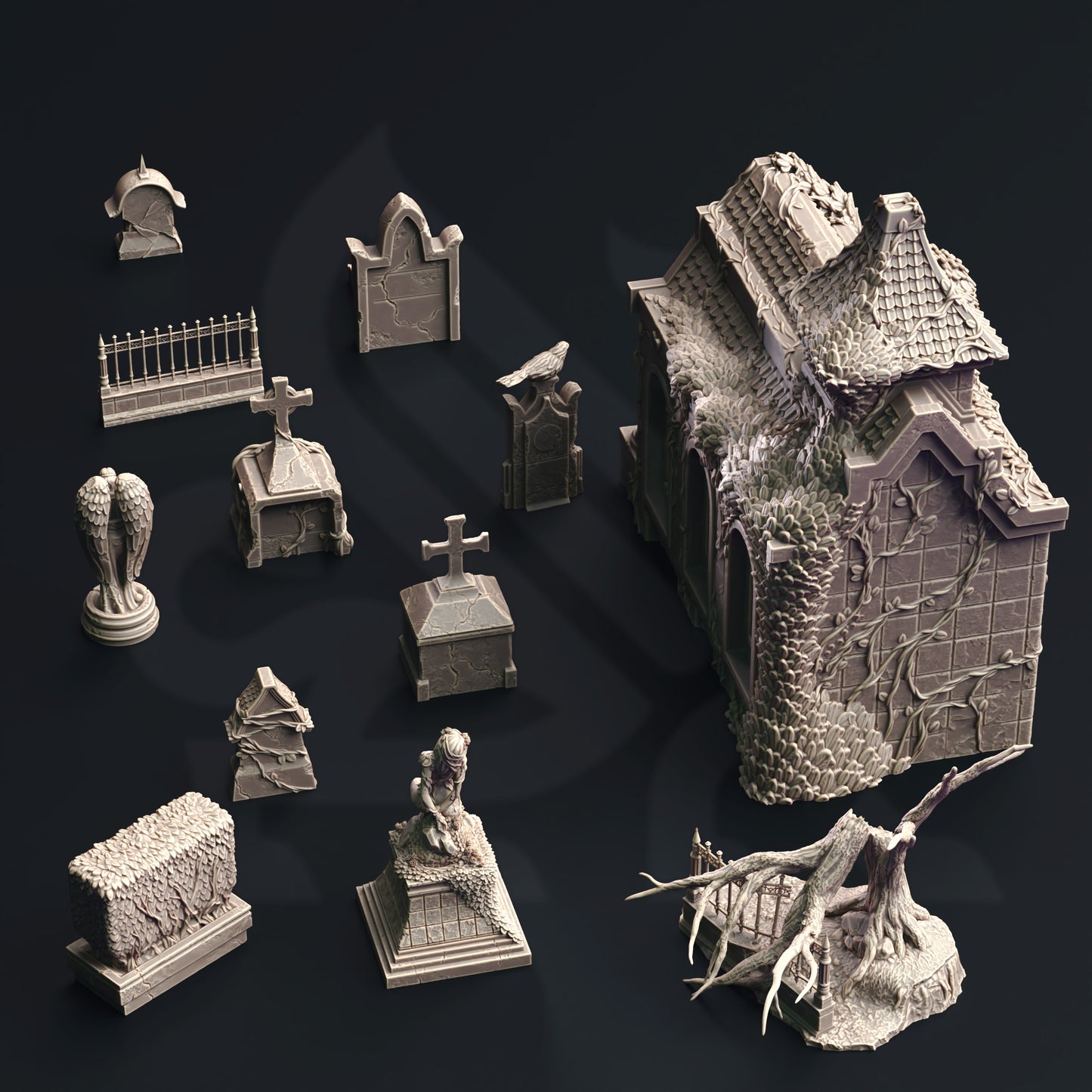 Cemetary of the Damned Terrain Set