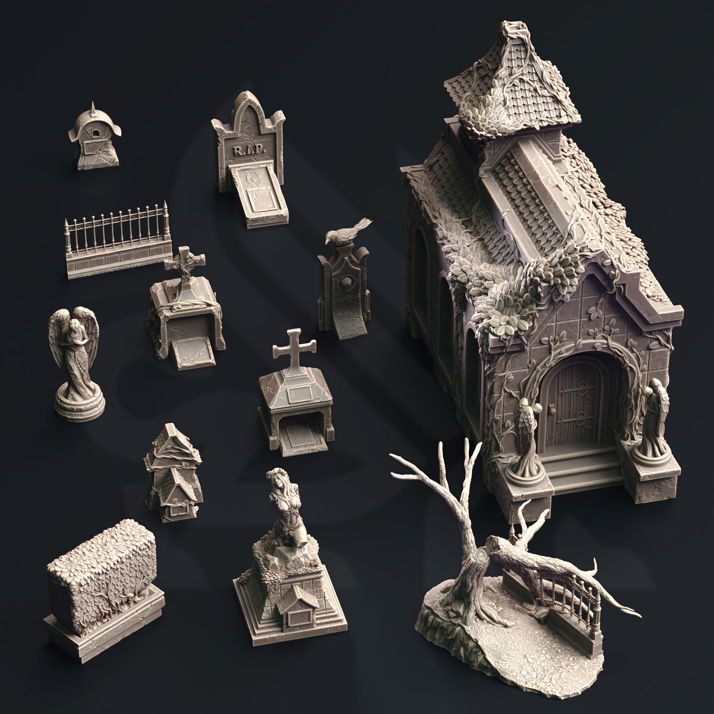Cemetary of the Damned Terrain Set