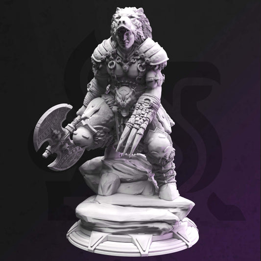 Totem of the Bear Barbarian Male