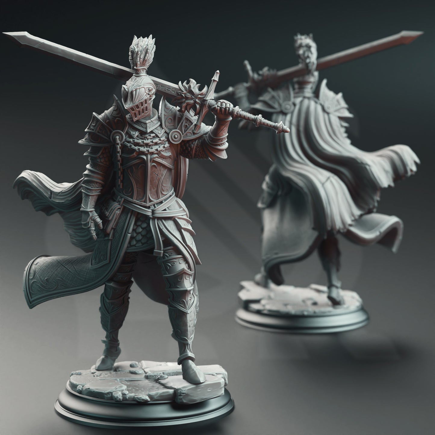 Black Knight Fighter Male