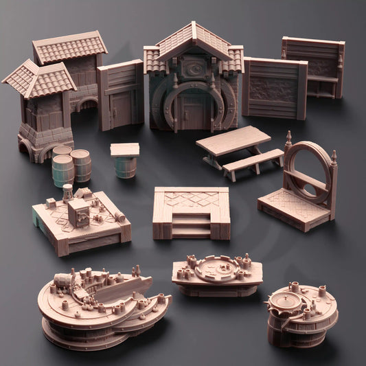 Tavern / Bar Terrain Set